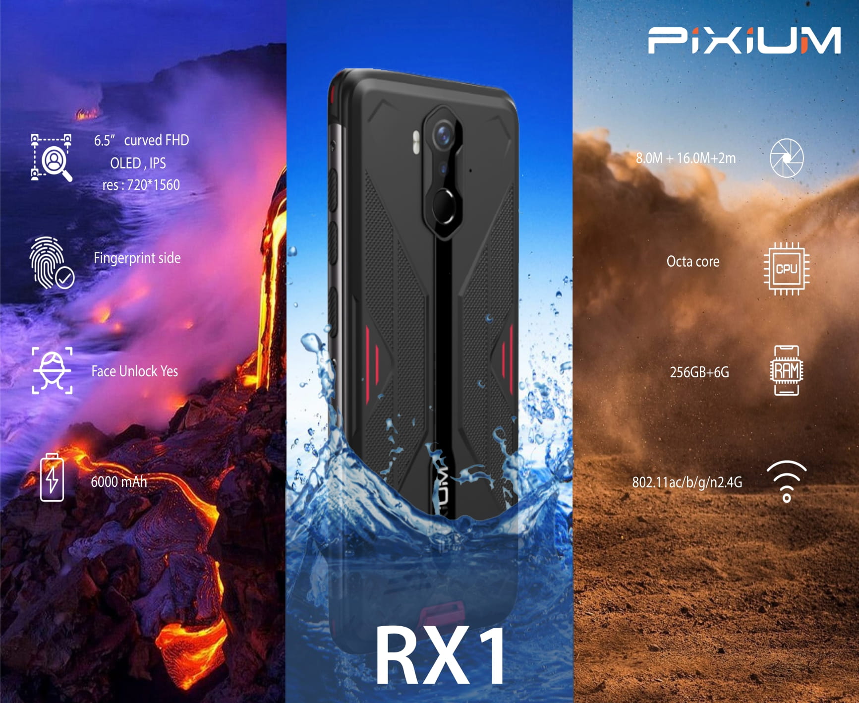 Pixium Rugged RX1
